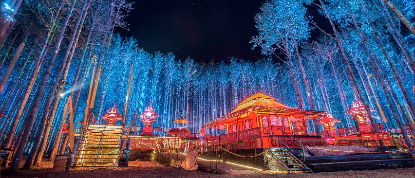 Lễ hội Electric Forest là sự kiện âm nhạc kéo dài trong bốn ngày, tập trung vào các ban nhạc electronica. Ảnh: Festivalsherpa.