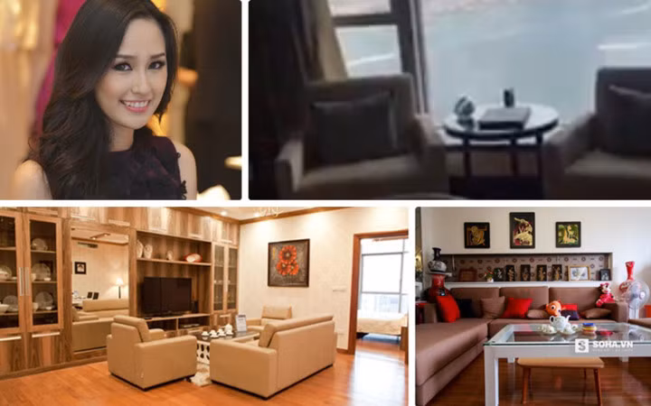 Tại Hà Nội, Hoa hậu Mai Phương Thúy sống cùng mẹ em gái trong căn hộ rộng khoảng 100m2. Ảnh: VOV.