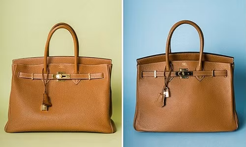 Ngoài ra, túi Hermes không bao giờ đi kèm tag giấy, trong khi đó các loại túi Hermès fake có thể sẽ có tag giấy kèm theo. Ảnh: Racked.