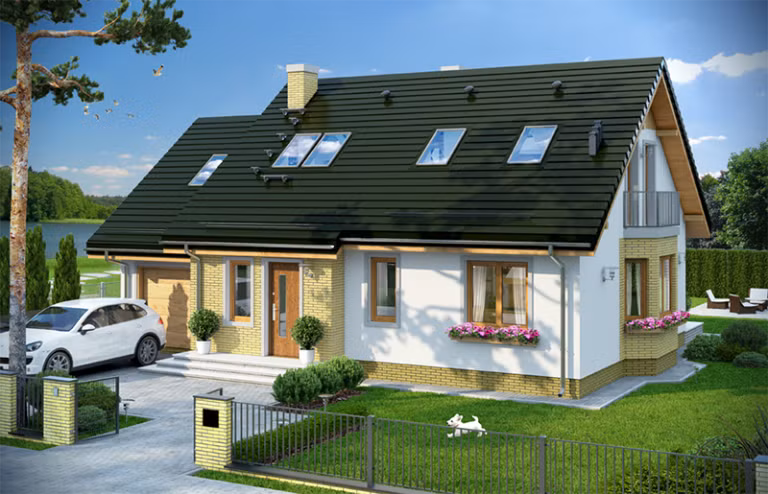 Thiết kế gác lửng đòi hỏi sự thông thoáng nên kiến trúc sư thiết kế thêm một số cửa sổ bằng kính. Ảnh: Arcviet
