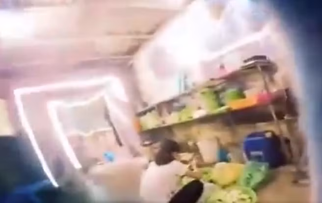 Những người bán hàng tại một chợ đầu mối ở Hà Nội tiết lộ bí mật rùng rợn đằng sau đĩa đồ nướng siêu rẻ trên vỉa hè. Ảnh: ANTV