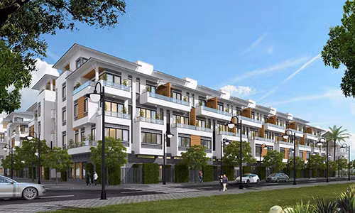 Bên cạnh vẻ đẹp hiện đại, ngôi biệt thự tạo nên cảm giác thông thoáng và thoải mái nhất định trong không gian sống nhờ những ô thoáng mở ra đẹp mắt trước mặt tiền. Ảnh: Nhabietthu.