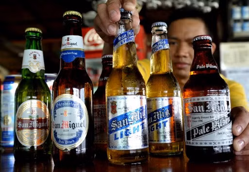 Hoạt động sản xuất của San Miguel mở rộng ra nhiều thị trường quốc tế như Hồng Kông, Trung Quốc, Indonesia, Việt Nam, Thái Lan, Malaysia và Australia. Các sản phẩm của San Miguel được xuất khẩu tới 60 thị trường trên thế giới. Ảnh: The Drinks Business.