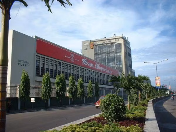 Công ty San Miguel hiện có hơn 17.000 nhân viên với hơn 100 cơ sở chính trong khu vực Châu Á Thái Bình Dương. Ảnh: Wikimapia.