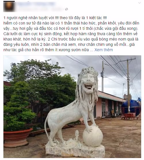 Một "chàng" sư tử gầy giơ xương, đầu tóc rũ rượi,... được cư dân mạng chế ảnh với lời bình không thể "thốn" hơn!