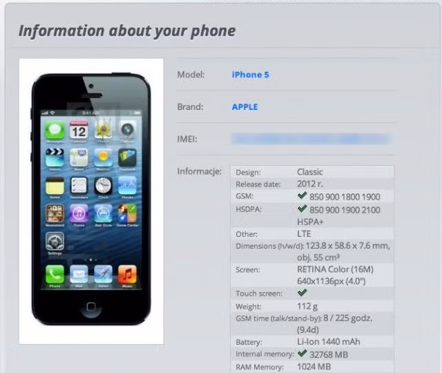 Cần kiểm tra số IMEI trên vỏ máy có trùng với số IMEI bên trong hay không. Ảnh: Cult of Mac.