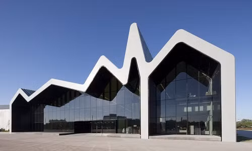 Mái nhà nhấp nhô tựa sóng biển. Ảnh: Buildipedia.