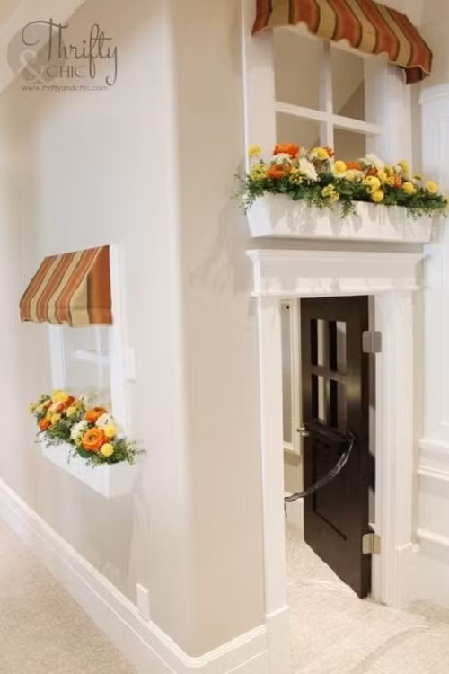 Hoặc bạn có thể xây hẳn một căn phòng vui chơi dành cho bé yêu nhà mình.
