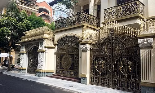 Biet thu sinh ba "van nguoi me" cua dai gia Thai Binh
