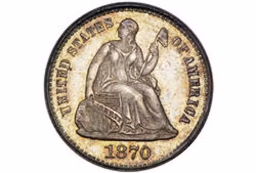 Trong số những đồng xu được sản xuất tại San Francisco năm 1870 có ba đồng xu hấp dẫn các nhà sưu tập. Đó là đồng 1870-S Half-Dime, 1870-S Silver Dollar và 1870-S Gold 3 Dollar (chữ S là đại diện cho sở đúc tiền thành phố).