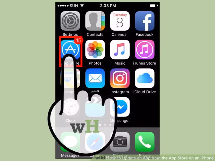 Người dùng thích App Store trên iPhone nhưng kho ứng dụng nổi tiếng này của Apple lại chưa xuất hiện khi iPhone đầu tiên ra mắt vào năm 2007. Ảnh: Wikihow.