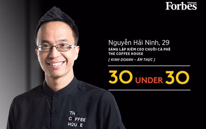 Nguyễn Hải Ninh, 29 tuổi, là nhà sáng lập của 2 chuỗi cửa hàng cà phê nổi tiếng tại Việt Nam - Urban Station và The Coffee House.