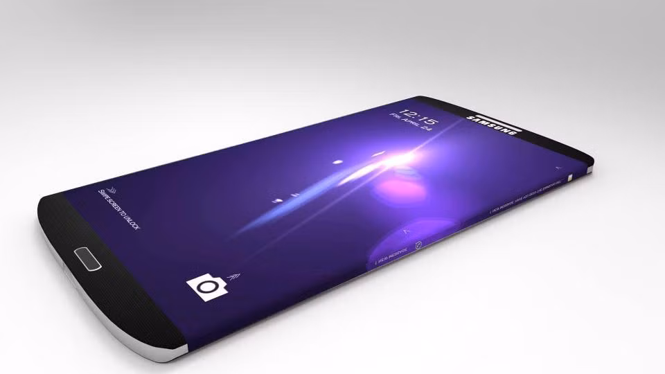 Galaxy S8 trở thành chiếc máy không viền với màn hình 5.8 inch với tỉ lệ khá lạ 18: 5: 9. Chiếm tới 83% diện tích mặt trước, màn hình của S8 không chỉ lớn mà còn vô cùng sắc nét. Ảnh: Thesun.