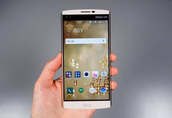 Màn hình tỷ lệ 18:9 giúp việc cầm nắm và sử dụng LG G6 dễ dàng hơn. Ảnh: Lgg6.