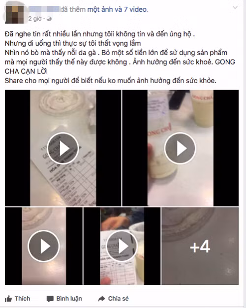 GongCha bi "to" ban tra sua co gioi