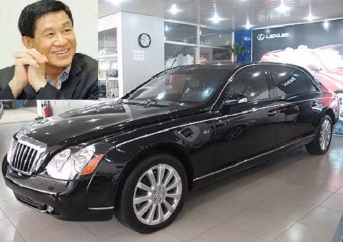 Trong đó đáng chú ý là chiếc Maybach 62S trị giá hơn 1 triệu USD (khoảng 22 tỷ đồng) khi về Việt Nam. Ảnh: Antt.