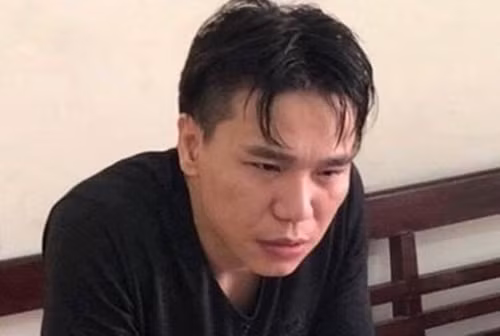 Châu Việt Cường tại cơ quan công an.