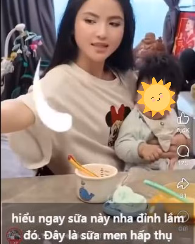 Tài khoản này bày tỏ sự bức xúc: "Ở video không nói bao nhiêu tháng được sử dụng nhưng CTH (Chu Thanh Huyền) cho Lido uống (không biết uống thật hay không) nhưng nhiều mẹ có con bằng Lido thấy thằng bé bụ bẫm rồi nghĩ do dùng cái này, mua về cho con uống lỡ có vấn đề gì xảy ra lại khổ".