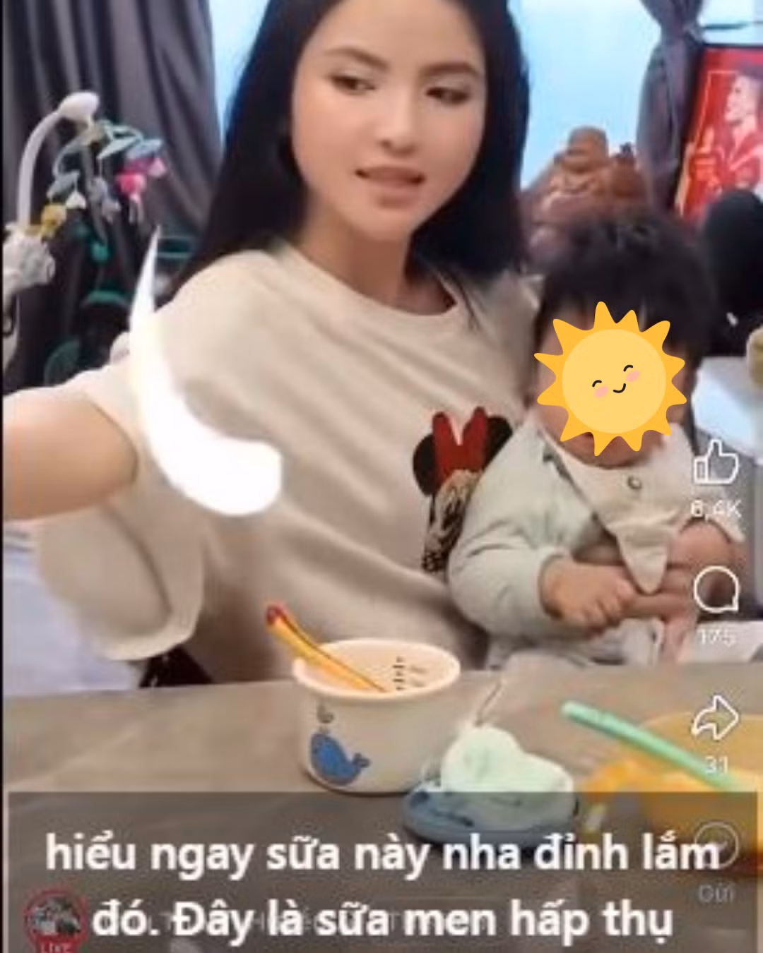 Trong một hội nhóm liên quan đến review sản phẩm, một tài khoản mạng xã hội đã đăng tải bài viết với nội dung "tố" bà xã Quang Hải có màn quảng cáo sai sự thật về loại đồ uống dành cho trẻ em.
