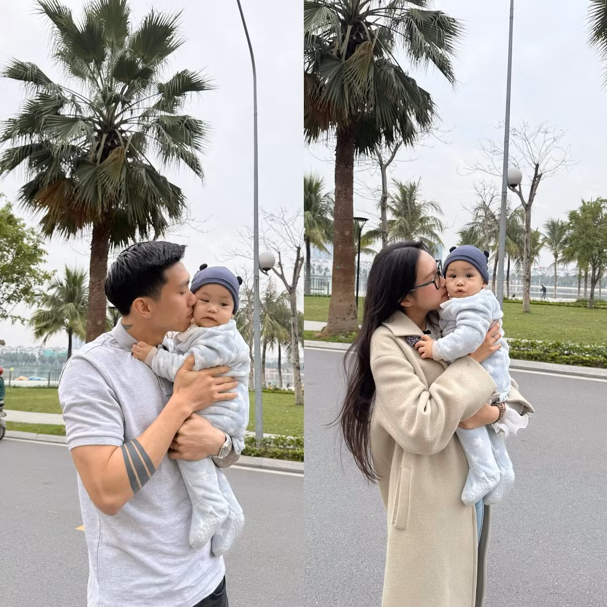 Lúa và Phin đều được bố mẹ lập tài khoản Instagram từ nhỏ, thường xuyên chia sẻ khoảnh khắc dễ thương của hai bé.