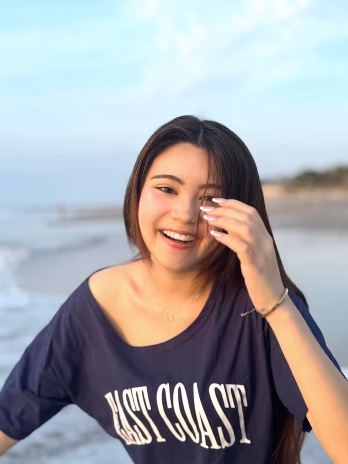 Hạt Dẻ dù mới 16 tuổi nhưng đã sở hữu chiều cao ấn tượng và nét đẹp trong trẻo, đầy sức sống.