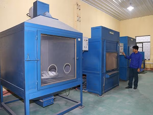 Vận hành Hệ thống tẩy rửa vệ sinh công nghiệp.