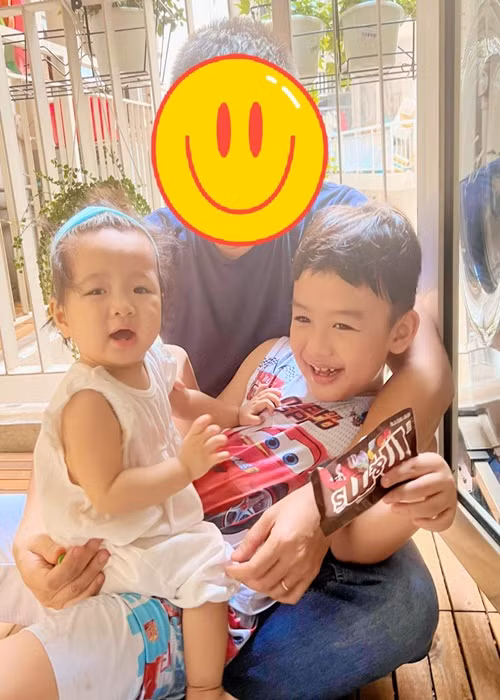 Chồng thứ hai của Lê Bê La yêu thương con chung lẫn con riêng của vợ.