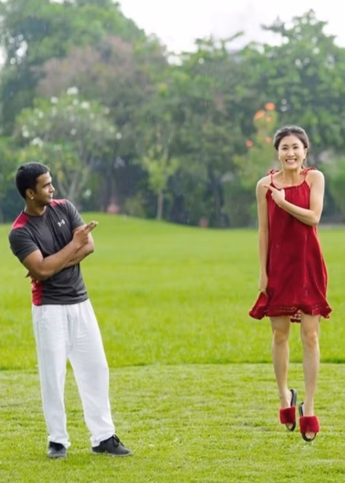 Sau khi kết hôn, Nguyệt Ánh vẫn sinh sống và hoạt động nghệ thuật ở Việt Nam cùng chồng chứ không sang Ấn Độ. Ảnh: Vietnamnet