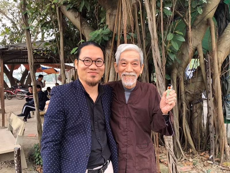 Nghệ sĩ Mai Ngọc Căn cho hay, theo lời bác sĩ, ông phải nhập viện điều trị vì ung thư thận giai đoạn cuối nhưng vì còn dang dở lịch quay phim nên ông dứt khoát quay xong mới nhập viện. Ảnh: Người đưa tin