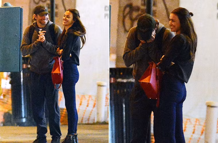 Theo PageSix, Bradley và Irina bị bắt gặp ôm hôn nhau thắm thiết vào sáng sớm ngày 5/5 sau sự kiện Met Gala trong một phòng karaoke. Tuy nhiên cả hai cố gắng không để bị lọt vào ống kính của paparazzi.