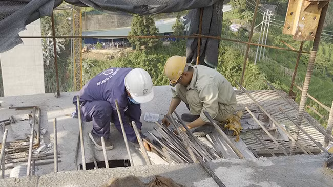 Những công đoạn cuối cùng của dự án đang được gấp rút hoàn thiện. 