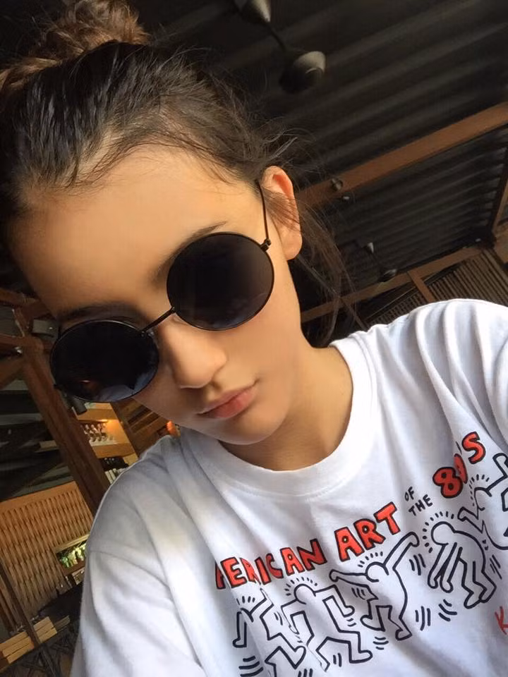Khuôn mặt của cô được cho là xinh xắn không hề thua kém bất cứ hot girl nổi tiếng nào hiện nay. Ảnh trong bài: Facebook nhân vật.