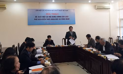 Toàn cảnh buổi hội thảo.
