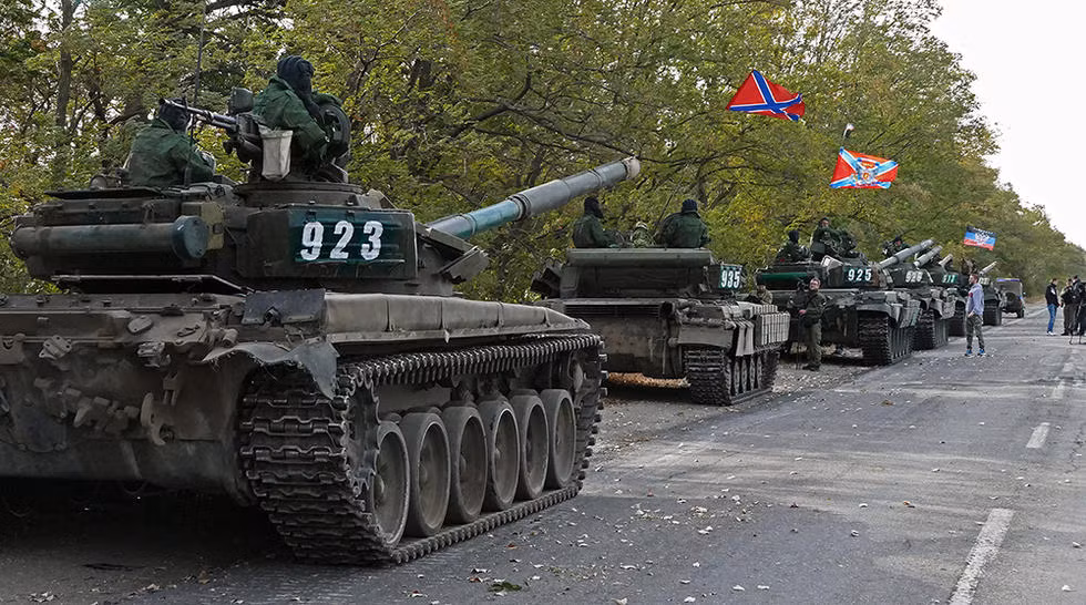 Việc quân ly khai Ukraine tập trung số lượng lớn xe tăng chủ lực tại vùng Donetsk được cho là chuẩn bị cho cuộc huấn luyện diễn tập lớn, hơn là sẵn sàng xung đột với Quân đội Ukraine.