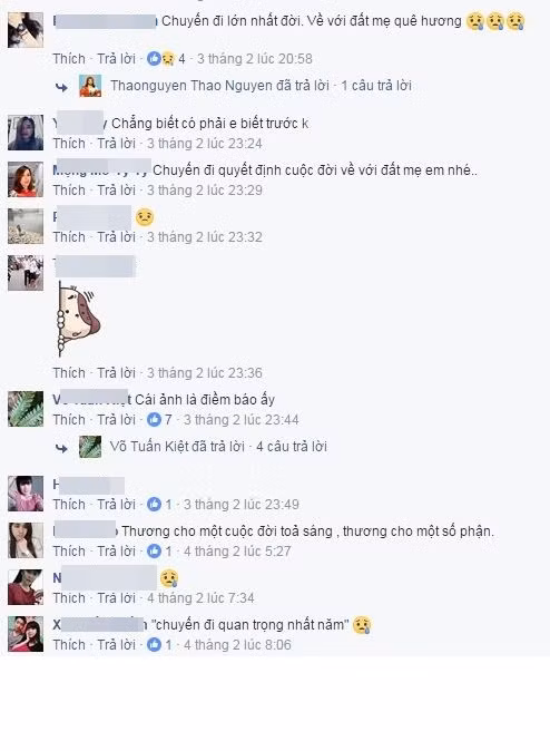 Người khuất cũng đã khuất, xin gửi lời chia buồn đến gia đình và người thân của Hoàng Việt. Hy vọng ở thế giới bên kia, cậu vẫn thể hiện niềm đam mê chinh phục những chặng đường của mình.