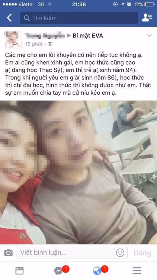 Co gai hoc thac si doi chia tay 