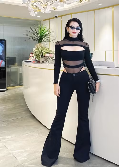 Vóc dáng của Anh Thư là niềm mơ ước của nhiều người.