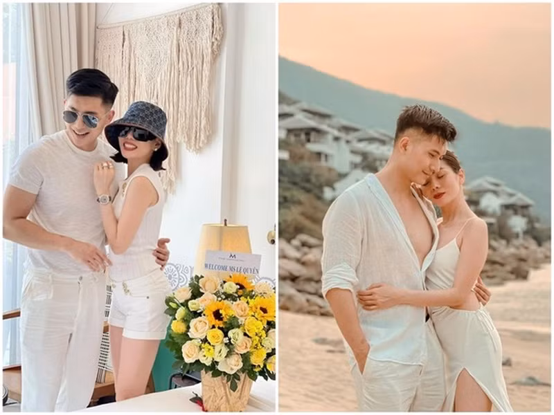 Antifan không ít lần “công kích” Lâm Bảo Châu vì sự chênh lệch tuổi tác lẫn sự nghiệp giữa anh và Lệ Quyên. Để bảo vệ bạn trai kém 12 tuổi, Lệ Quyên gay gắt đáp trả. Ảnh: FBNV.