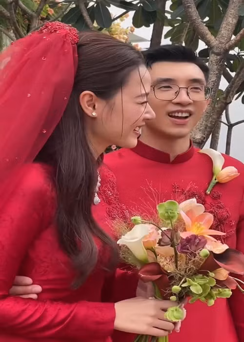 Minh Đạt và Midu đã bí mật hẹn hò. Đến khi sắp cưới, cả hai mới công khai chuyện tình cảm. Ảnh: Người Đưa Tin.