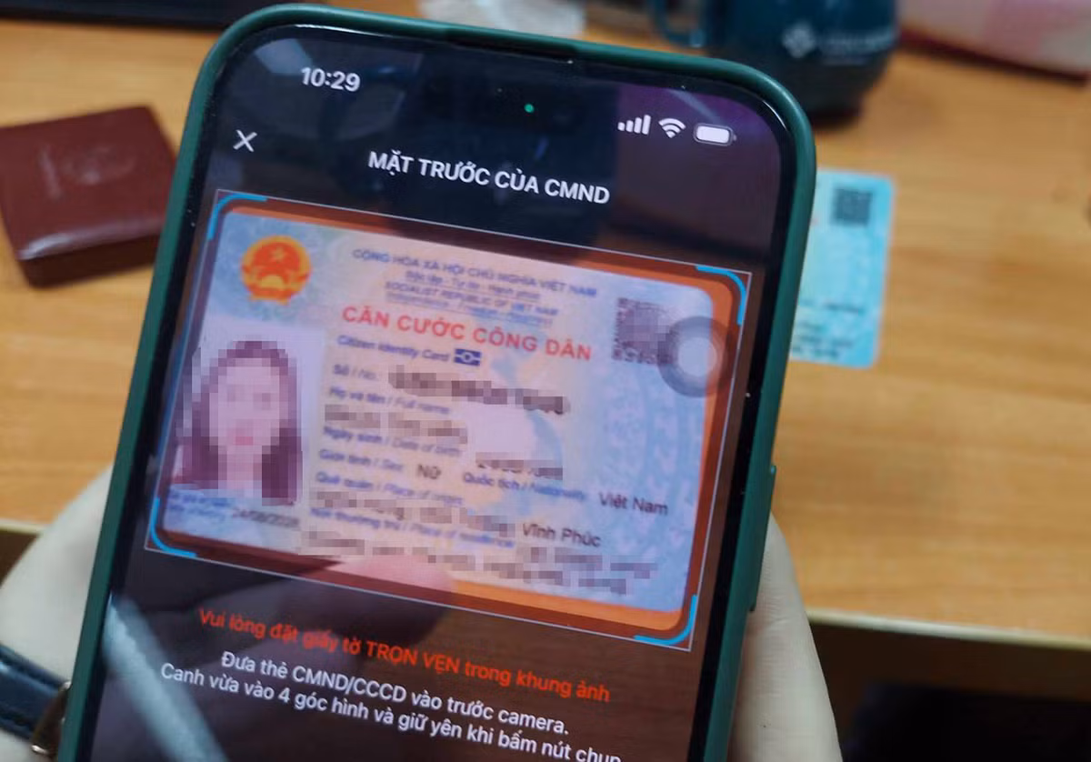 Luu y khi cai dat xac thuc khuon mat tren app ngan hang