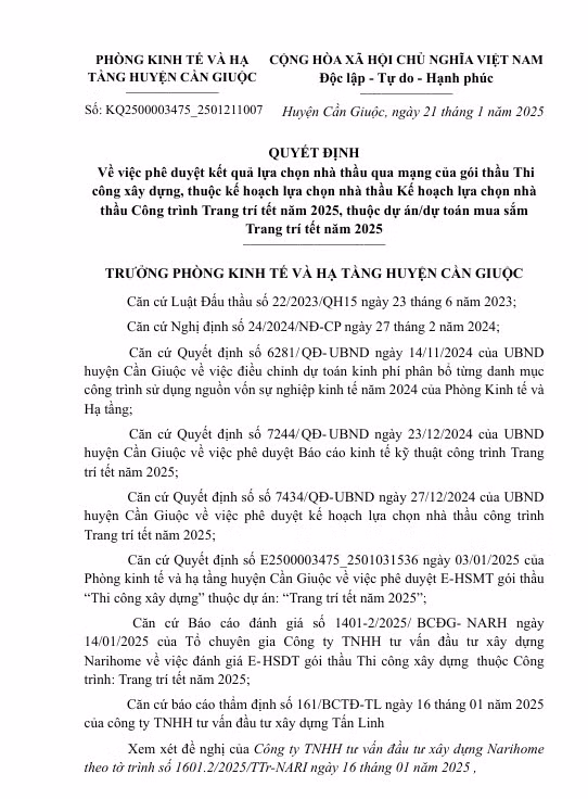 Long An: Công ty Thiên Phú trúng liền 2 gói trang trí tại Cần Giuộc - Hình 3 Long An: Cong ty Thien Phu trung lien 2 goi trang tri tai Can Giuoc-Hinh-3