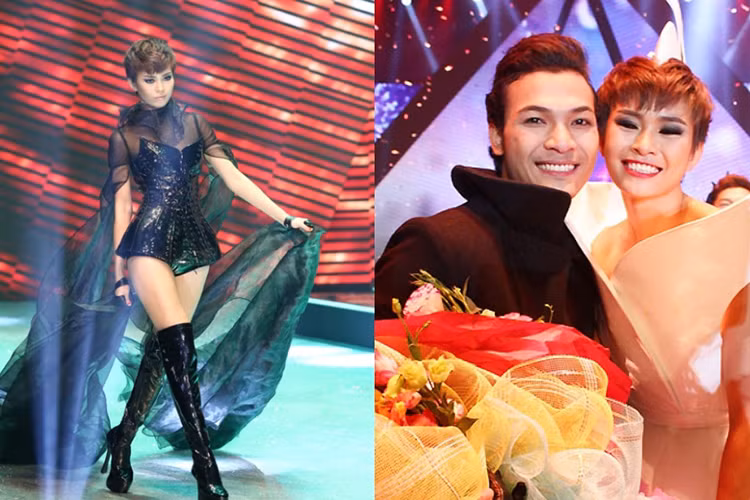 Nhờ cuộc "lột xác", Mâu Thủy đăng quang ngôi vị quán quân Vietnam's Next Top Model 2013.