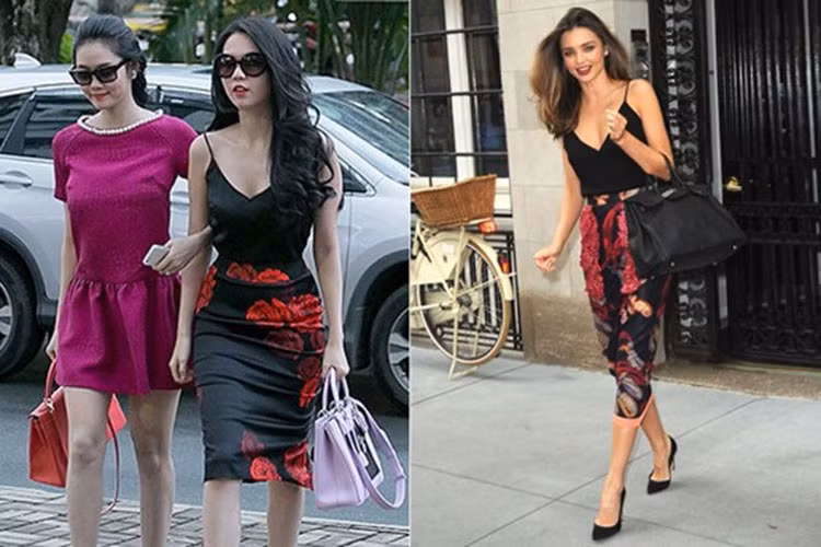 Cô thậm chí sản xuất và công khai bán những bộ trang phục sao chép từ các nhà mốt danh tiếng trên thế giới. Ảnh: Người đưa tin