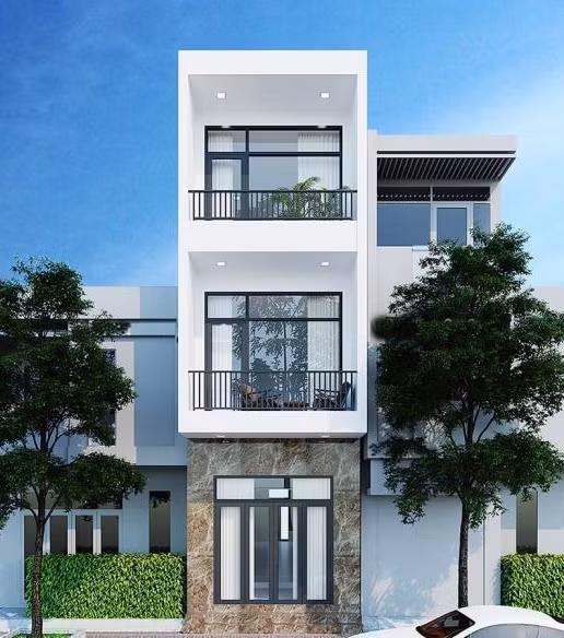 Theo các kiến trúc sư, hiện nay thiết kế nhà ống ở đô thị, người dân chỉ quan tâm đến diện tích sử dụng, phân bố các phòng, khả năng đảm bảo an ninh... Ít người nghĩ đến phương án thoát hiểm trong trường hợp khẩn cấp. Ảnh: Kientruc