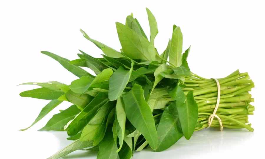 Giá rau muống ở Mỹ tùy từng bang song ở bang lạnh rau sẽ đắt hơn, khoảng 9 USD (khoảng 210.000 đồng)/bó nhưng được rất ít. Ảnh minh hoạ
