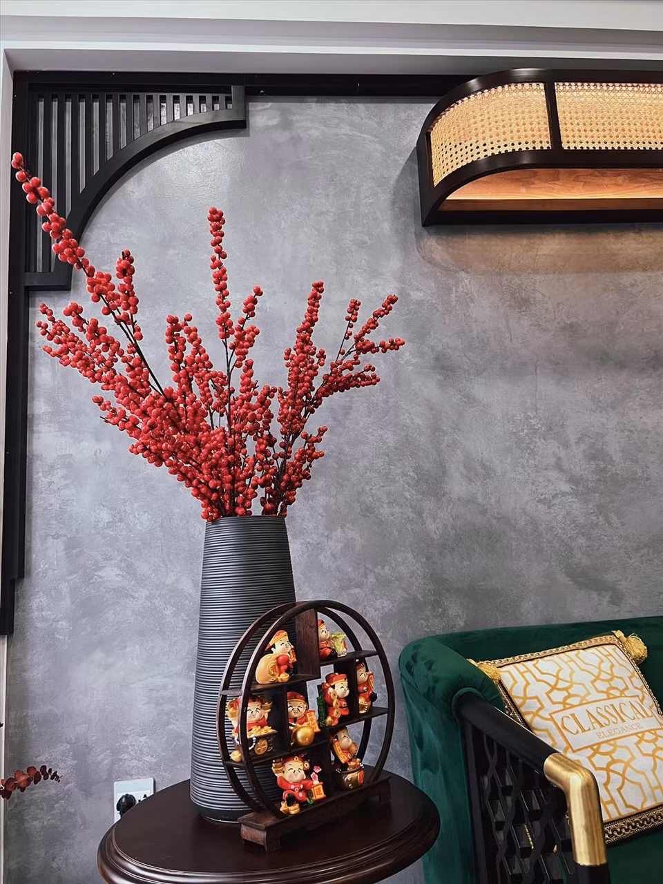 Từng chi tiết trong nhà đều được Phương Oanh trang trí tỉ mỉ.