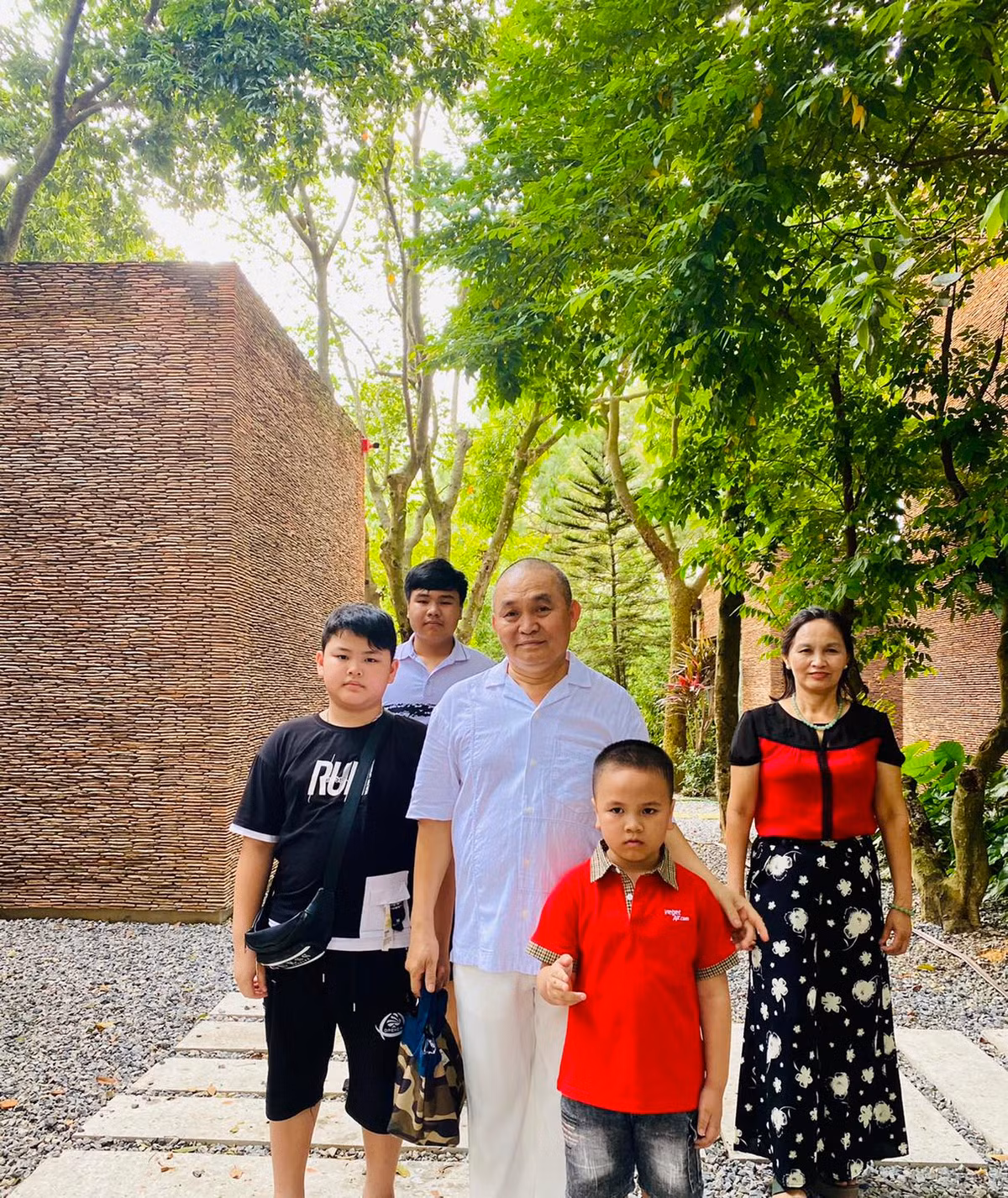 Đây là không gian nghỉ dưỡng của gia đình nam nghệ sĩ.