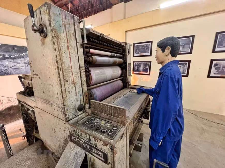 Mô hình máy in tiền vẫn được giữ nguyên. Vietnamplus