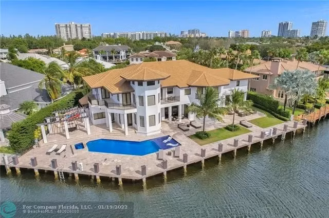 Nhà mới của Messi nằm cạnh con kênh ở phía nam của Florida.