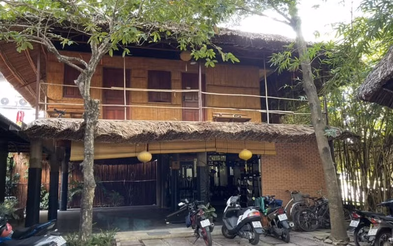 Còn đây là ảnh thực võ đường hiện tại. Ảnh: FBNV